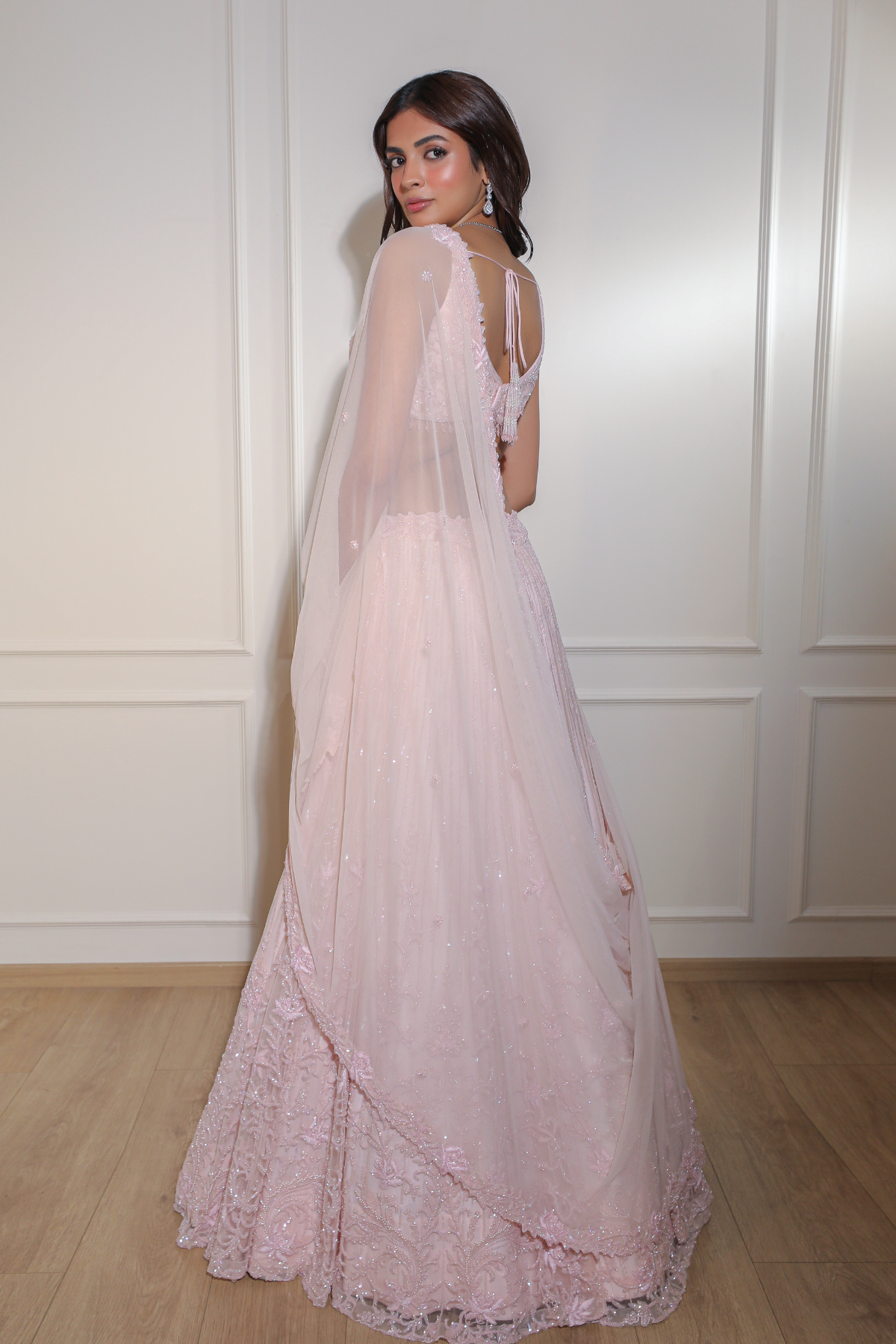 Frosty Pink Lehenga
