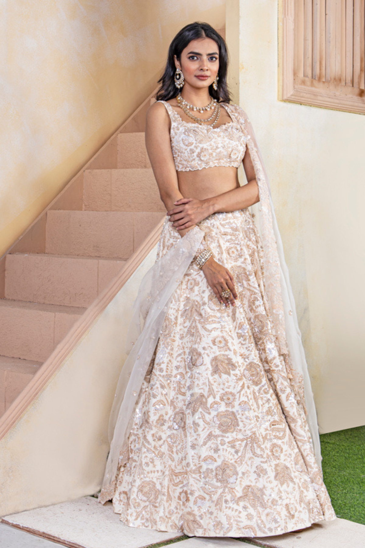 Lotus Lehenga