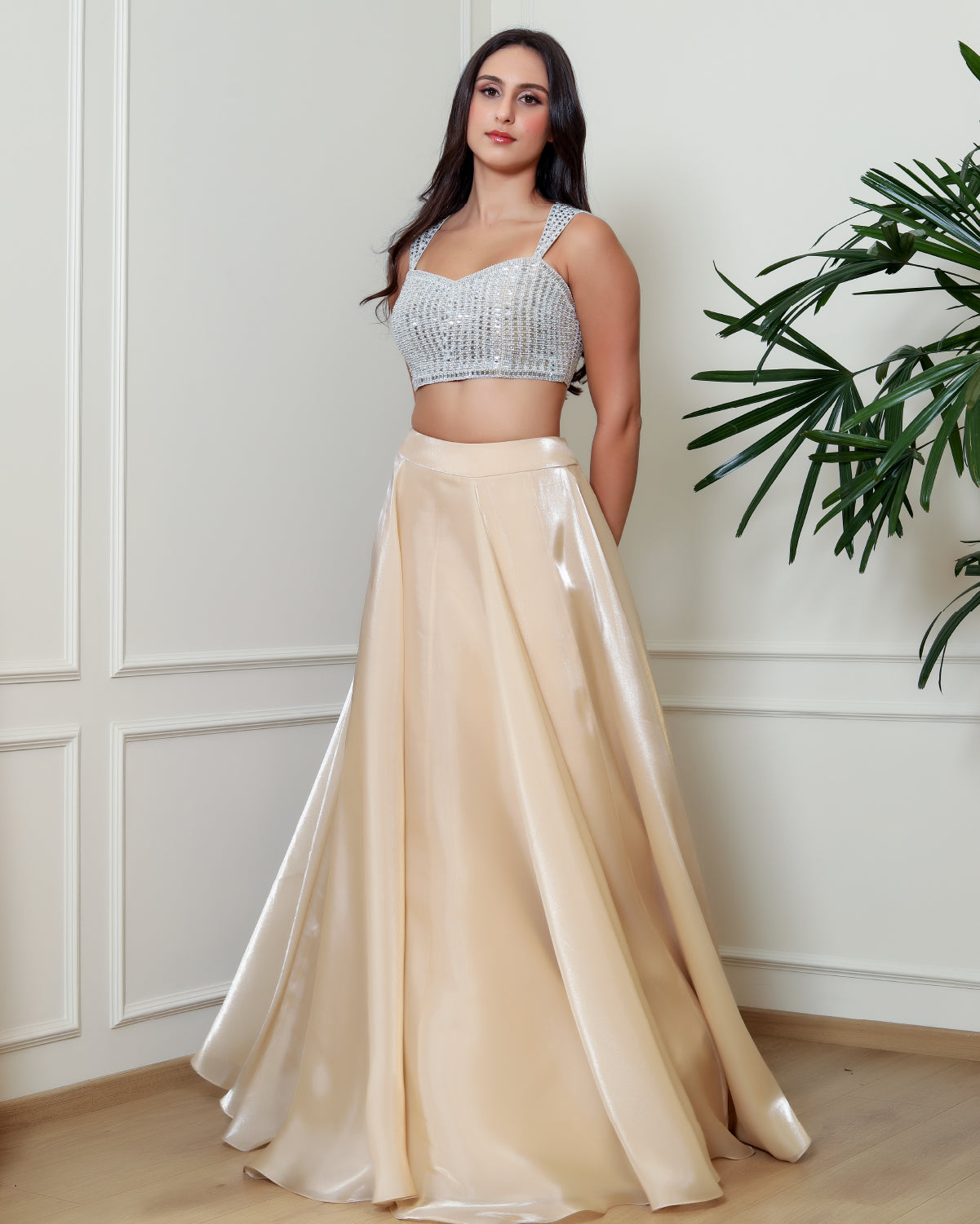 Nude Stone Lehenga