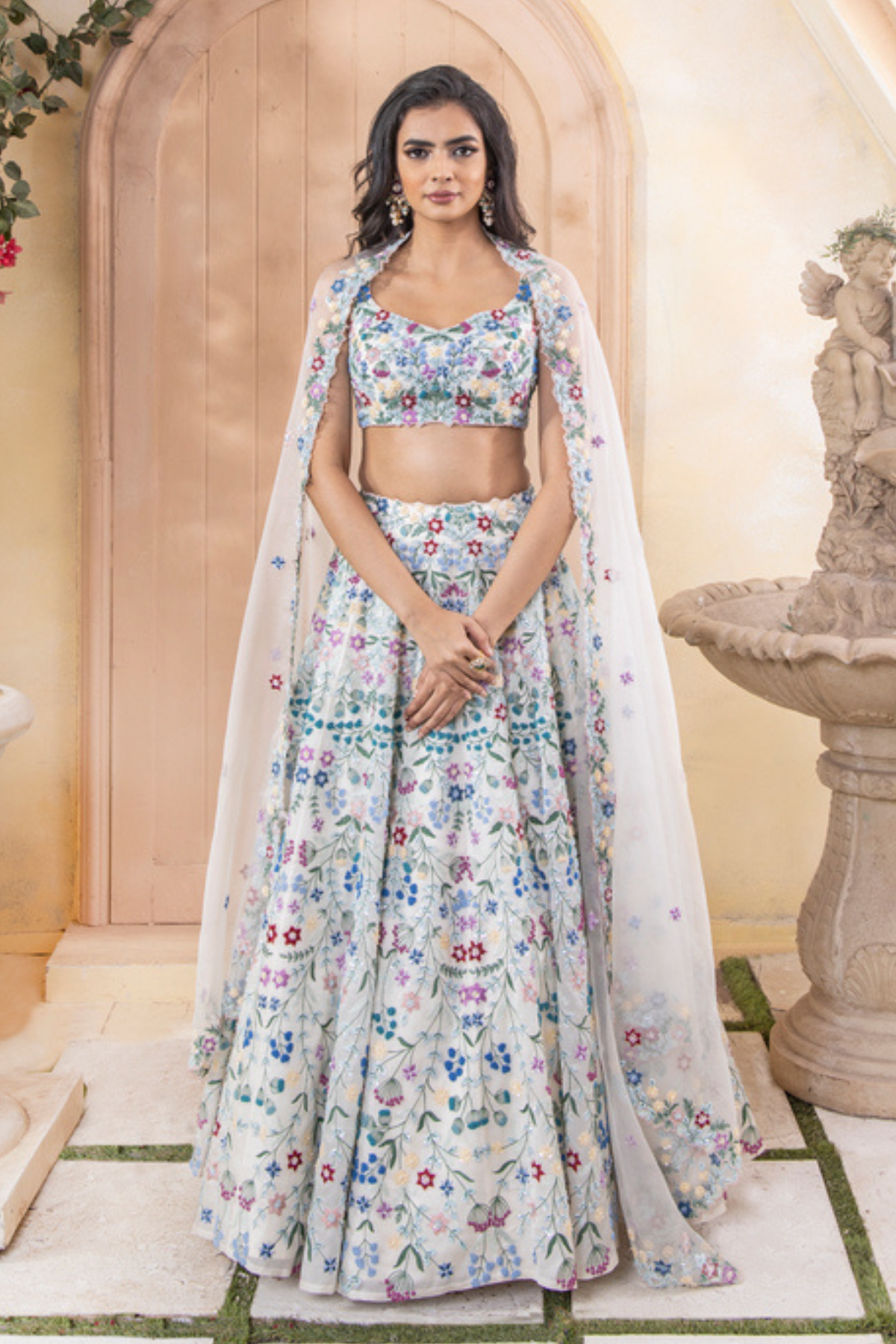 Verbena Lehenga