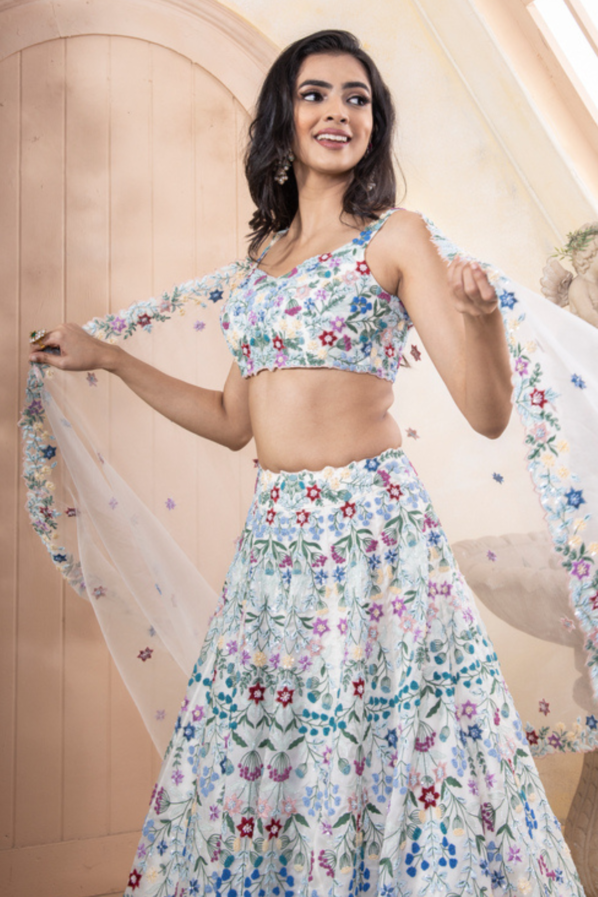 Verbena Lehenga